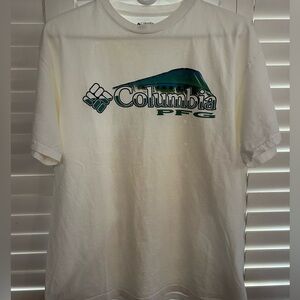 Columbia PFG Men's White Graphic T-Shirt
